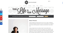 Desktop Screenshot of herlifeherlegacy.com